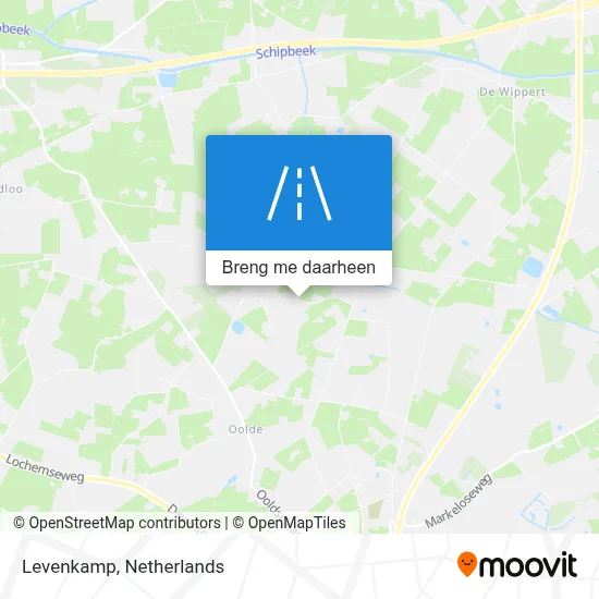 Levenkamp kaart