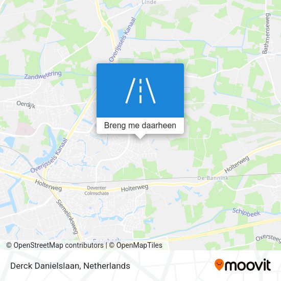 Derck Danielslaan kaart