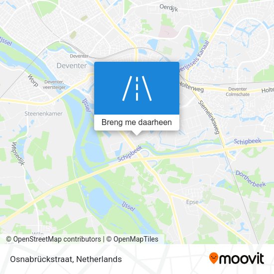 Osnabrückstraat kaart