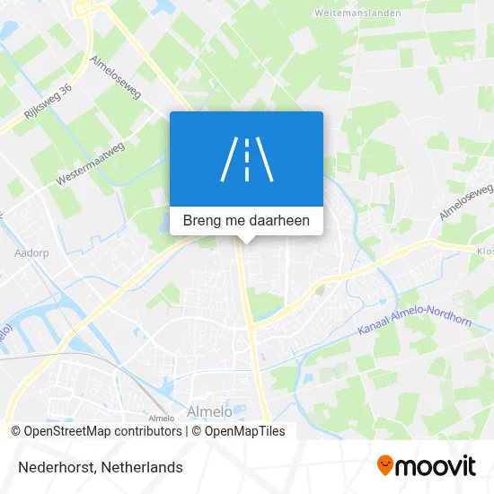Nederhorst kaart