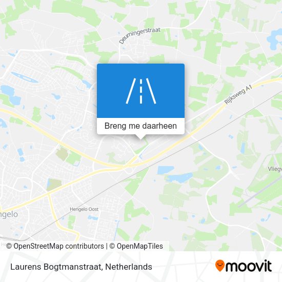 Laurens Bogtmanstraat kaart