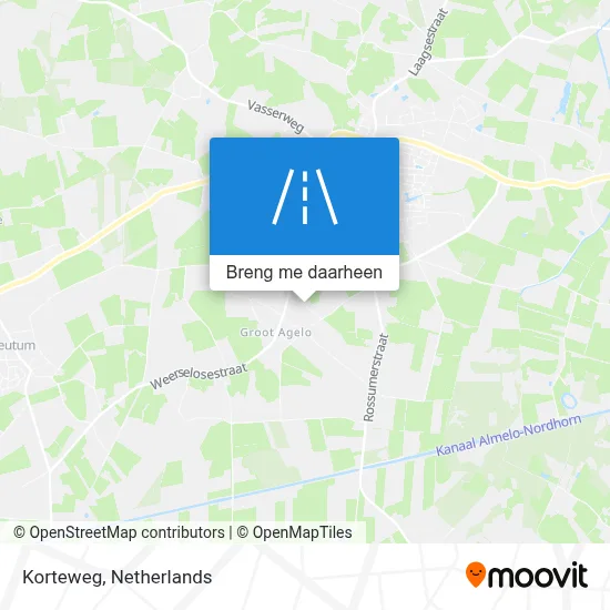 Korteweg kaart