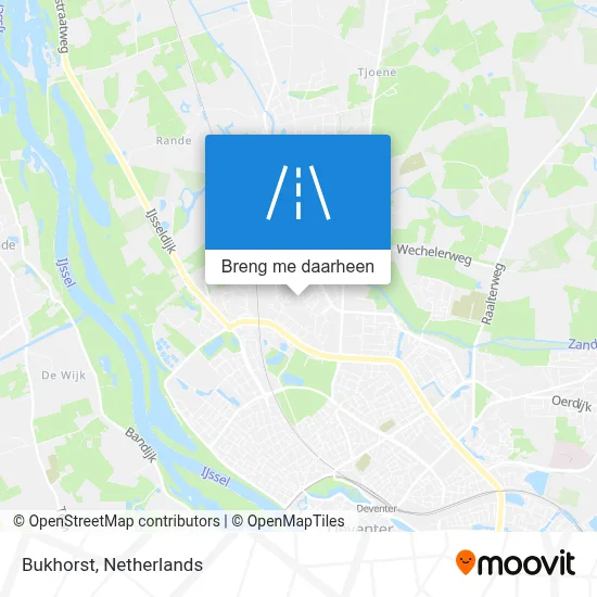 Bukhorst kaart