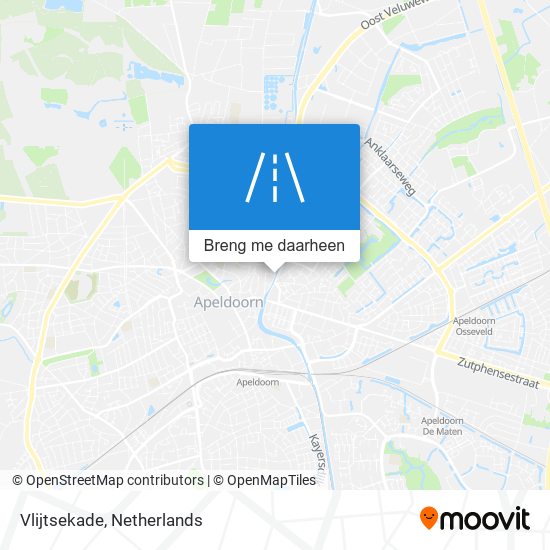 Vlijtsekade kaart