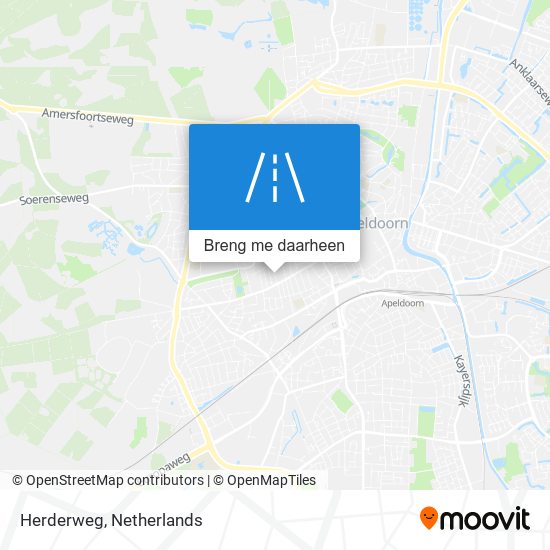 Herderweg kaart