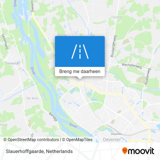 Slauerhoffgaarde kaart