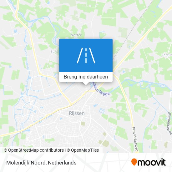 Molendijk Noord kaart