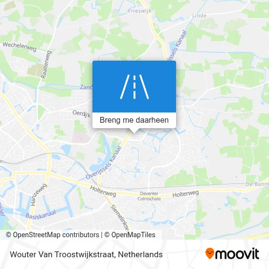 Wouter Van Troostwijkstraat kaart