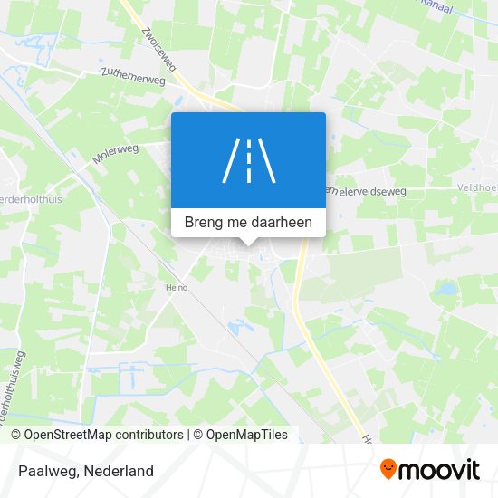 Paalweg kaart