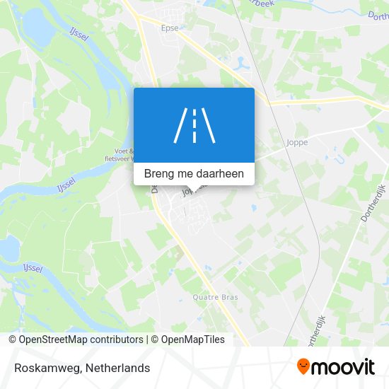 Roskamweg kaart