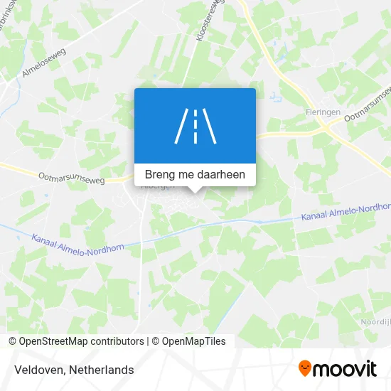 Veldoven kaart