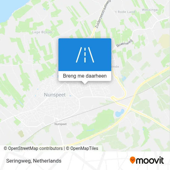 Seringweg kaart