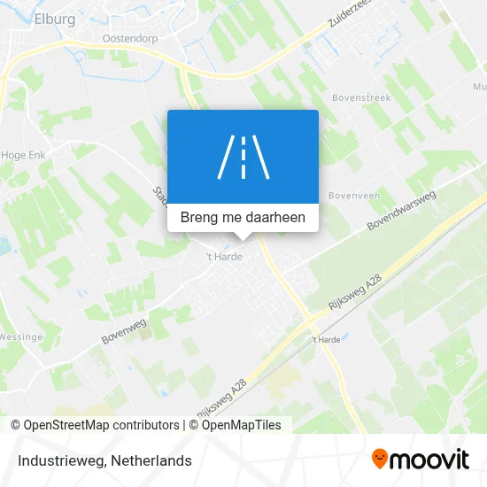 Industrieweg kaart