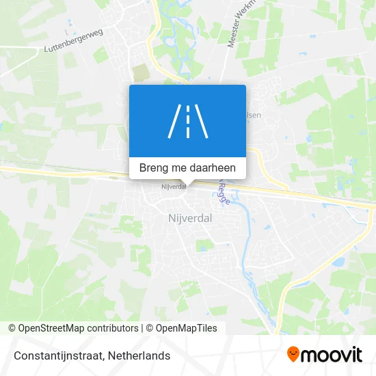 Constantijnstraat kaart