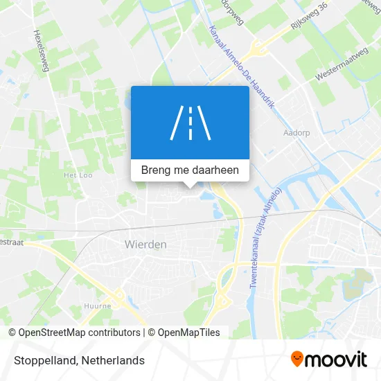 Stoppelland kaart
