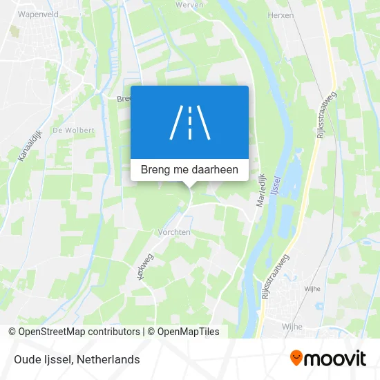 Oude Ijssel kaart