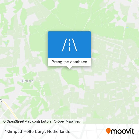 "Klimpad Holterberg" kaart