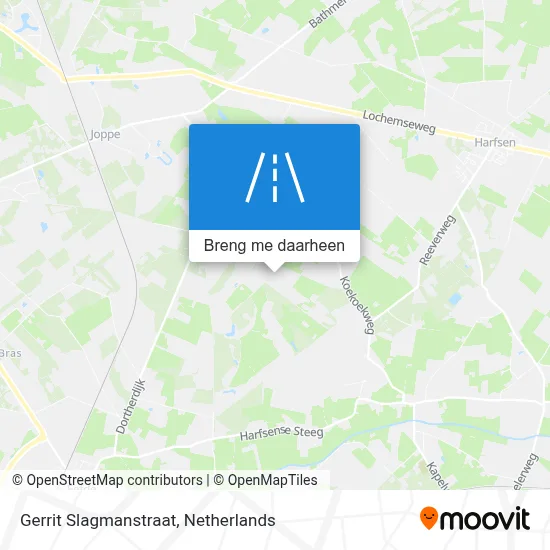Gerrit Slagmanstraat kaart