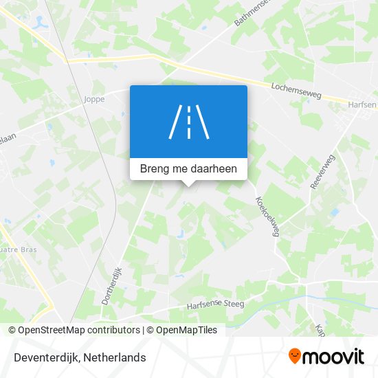 Deventerdijk kaart