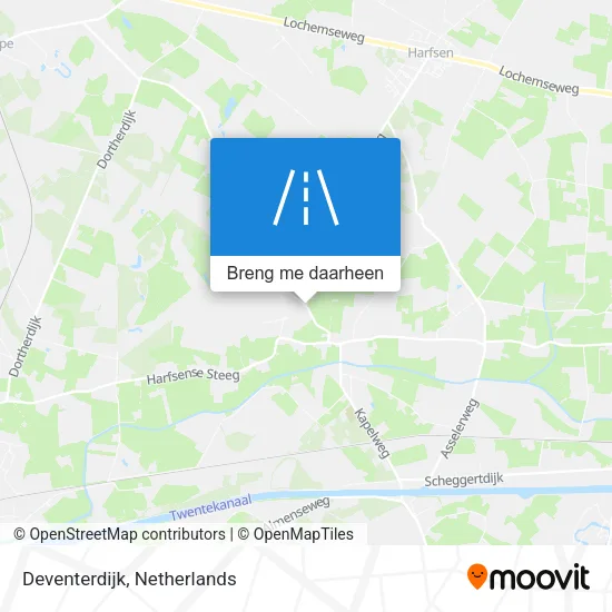 Deventerdijk kaart