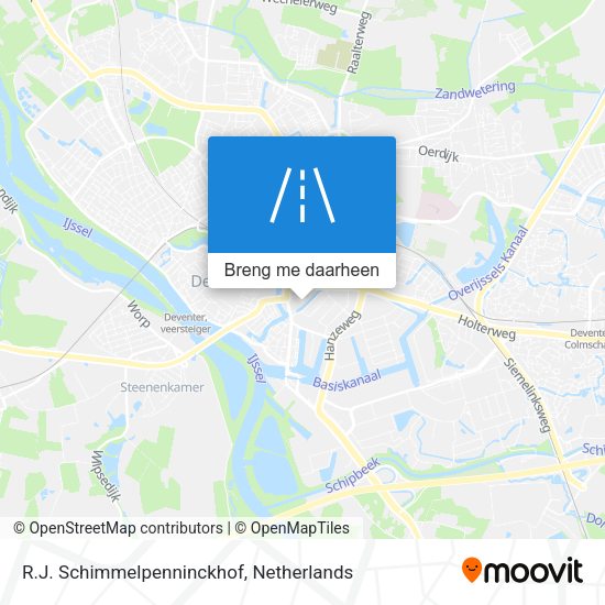 R.J. Schimmelpenninckhof kaart
