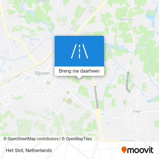 Het Slot kaart