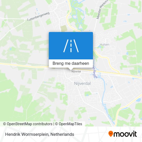 Hendrik Wormserplein kaart