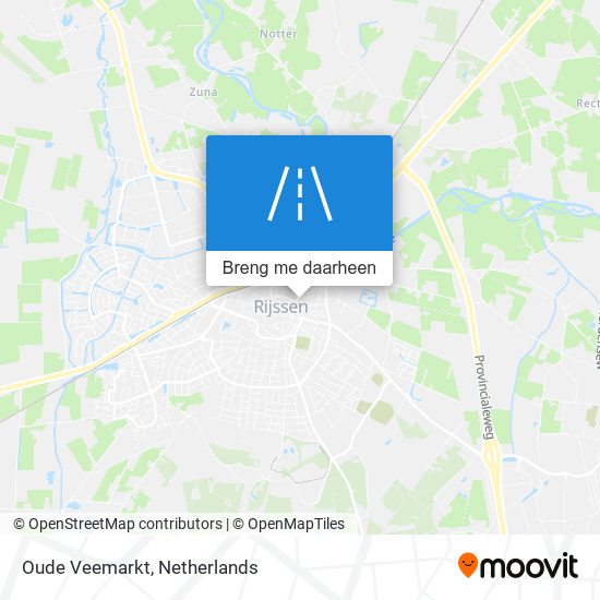 Oude Veemarkt kaart