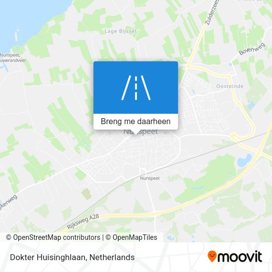 Dokter Huisinghlaan kaart