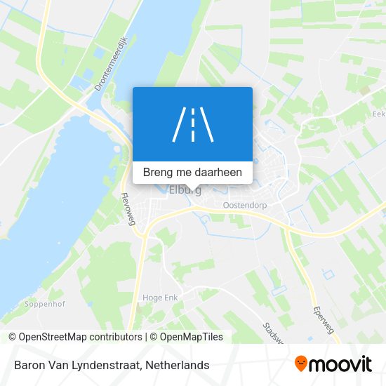 Baron Van Lyndenstraat kaart