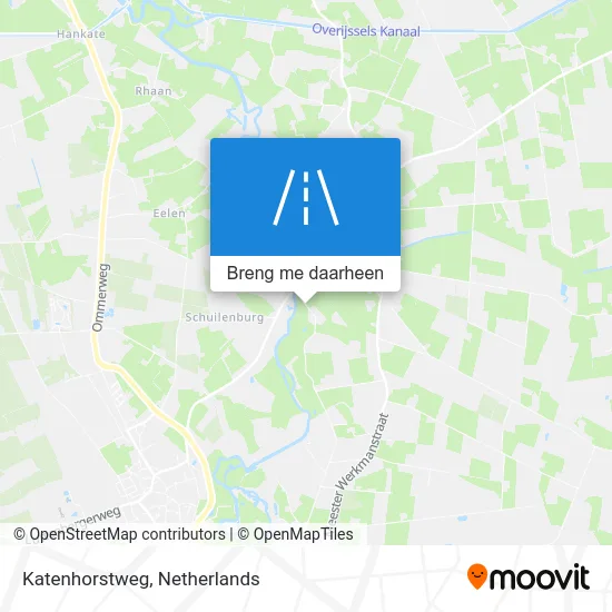 Katenhorstweg kaart