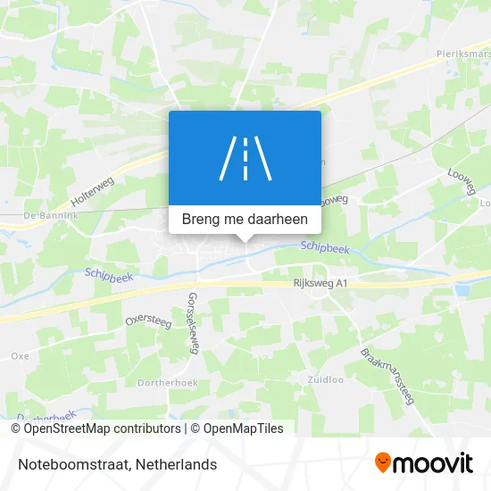 Noteboomstraat kaart