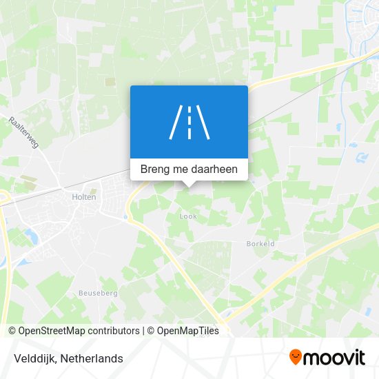 Velddijk kaart