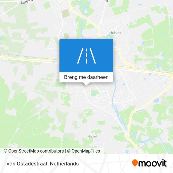 Van Ostadestraat kaart