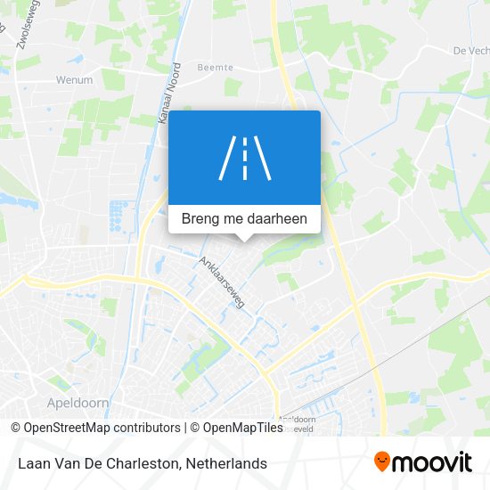 Laan Van De Charleston kaart