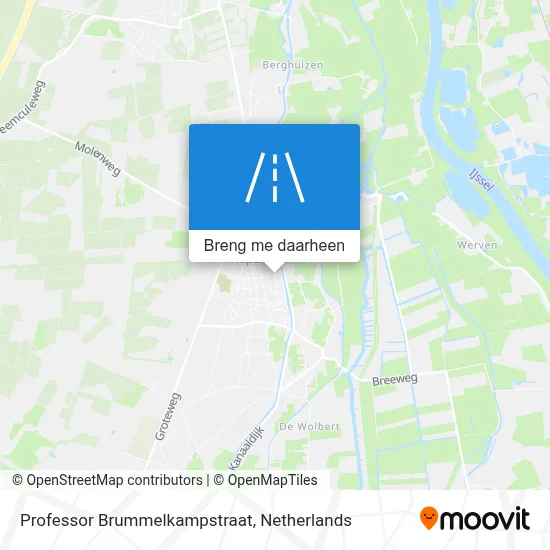 Professor Brummelkampstraat kaart