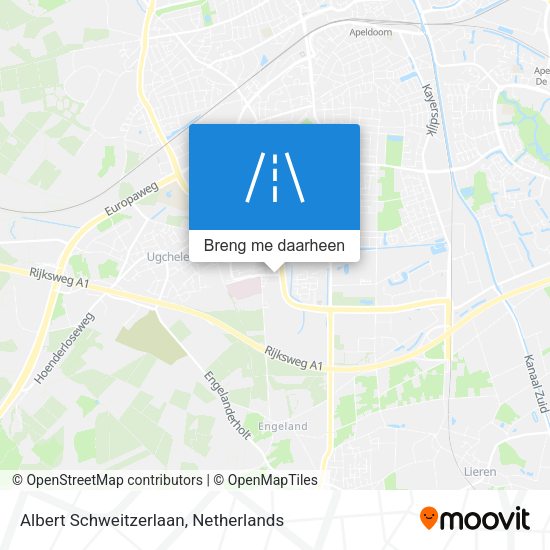 Albert Schweitzerlaan kaart
