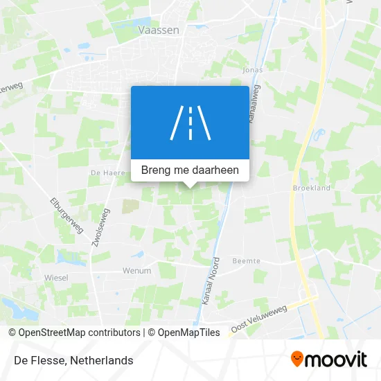 De Flesse kaart