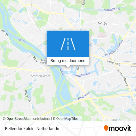 Bellendonkplein kaart