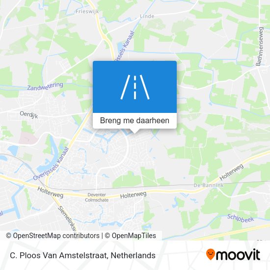 C. Ploos Van Amstelstraat kaart