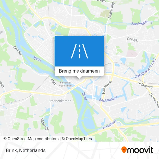 Brink kaart