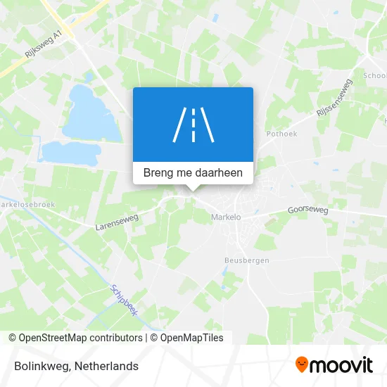 Bolinkweg kaart