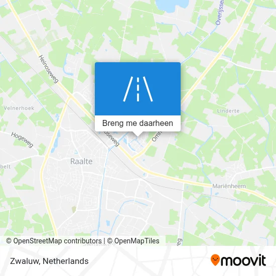 Zwaluw kaart