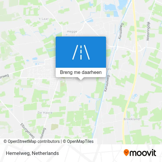 Hemelweg kaart