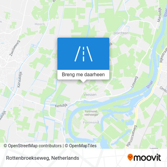 Rottenbroekseweg kaart