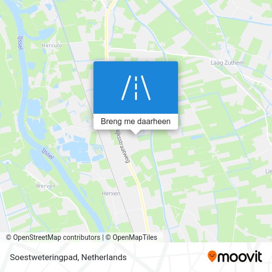 Soestweteringpad kaart
