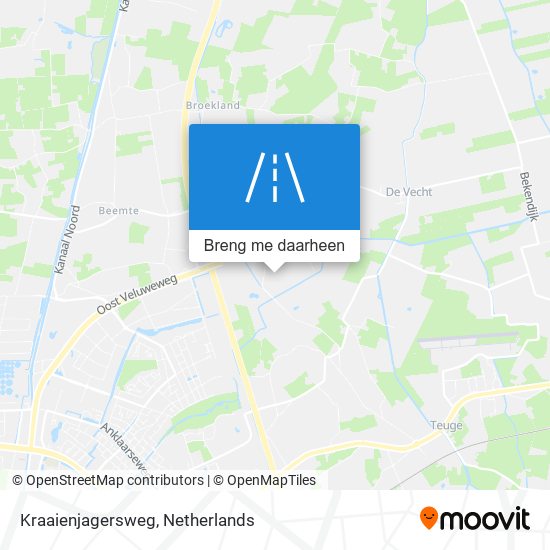 Kraaienjagersweg kaart