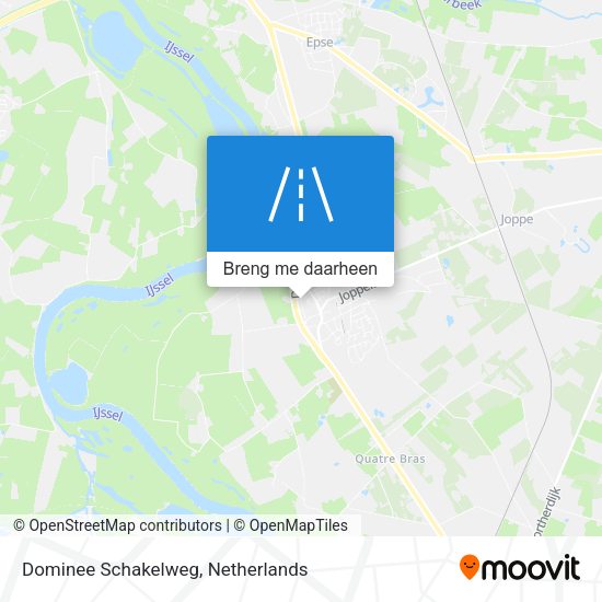 Dominee Schakelweg kaart