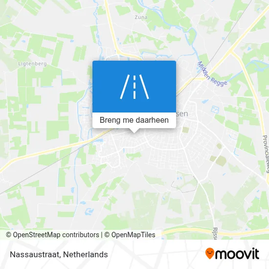 Nassaustraat kaart