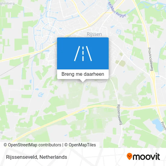 Rijssenseveld kaart